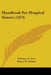 Handbook For Hospital Sisters (1874) by Florence S. Lees, Henry W. Acland