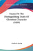 Essays On The Distinguishing Traits Of Christian Character (1829) by Gardiner Spring