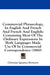Commercial Phraseology, In English And French And French And English: Containing Most Of The Ordinary Expressions In Both Languages Made Use Of In Com by Christian Ignatius Borissow