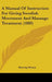 A Manual Of Instruction For Giving Swedish Movement And Massage Treatment (1889) by Hartvig Nissen
