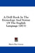 A Drill Book In The Etymology And Syntax Of The English Language (1873) by Harris Ray Greene