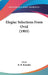 Elegiac Selections From Ovid (1905) by Ovid, R. B. Burnaby