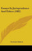 Essays In Jurisprudence And Ethics (1882) by Frederick Pollock