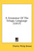 A Grammar Of The Telugu Language (1857) by Charles Philip Brown