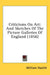 Criticisms On Art: And Sketches Of The Picture Galleries Of England (1856) by William Hazlitt
