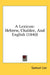 A Lexicon: Hebrew, Chaldee, And English (1840) by Samuel Lee