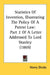 Statistics Of Invention, Illustrating The Policy Of A Patent Law: Part 2 Of A Letter Addressed To Lord Stanley (1869) by Henry Dircks