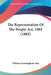 The Representation Of The People Act, 1884 (1885) by William Cunningham Glen