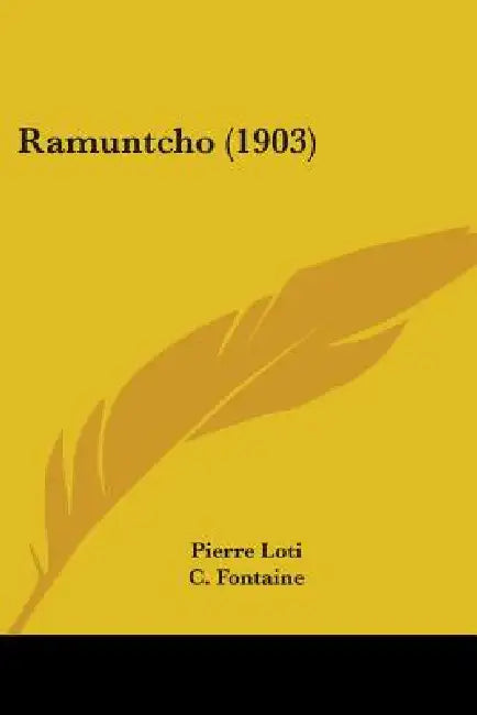 Ramuntcho (1903) by Pierre Loti, C. Fontaine