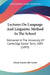 Lectures On Language And Linguistic Method In The School: Delivered In The University Of Cambridge Easter Term, 1889 (1893) by Simon Somerville Laurie