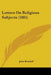 Letters On Religious Subjects (1805) by John Kendall