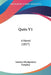 Quits V1: A Novel (1857) by Jemima Montgomery Tautphus