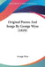 Original Poems And Songs By George Wyse (1829) by George Wyse