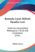 Remarks Upon Milton's Paradise Lost: Historical, Geographical, Philological, Critical, And Explanatory (1761) by William Massey