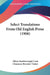 Select Translations From Old English Prose (1908) by Albert Stanburrough Cook, Chauncey Brewster Tinker