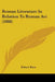 Roman Literature In Relation To Roman Art (1888) by Robert Burn