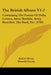 The British Album V1-2: Containing The Poems Of Della Crusca, Anna Matilda, Arley, Benedict, The Bard, Etc. (1790) by Robert Merry, Hannah Cowley, Edward Jerningham
