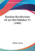 Random Recollections Of An Old Publisher V1 (1900) by William Tinsley