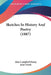 Sketches In History And Poetry (1887) by John Campbell Shairp, John Veitch