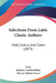 Selections From Latin Classic Authors: Ovid, Curtius, And Cicero (1873) by Ovid, Quintus Curtius Rufus, Marcus Tullius Cicero