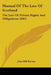 Manual Of The Law Of Scotland: The Law Of Private Rights And Obligations (1847) by John Hill Burton
