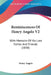 Reminiscences Of Henry Angelo V2: With Memoirs Of His Late Father And Friends (1830) by Henry Angelo