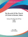 The Records Of The Church Of Christ In Buxton, Maine: During The Pastorate Of Paul Coffin (1868) by Paul Coffin, Cyrus Woodman
