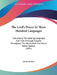 The Lord's Prayer In Three Hundred Languages: Comprising The Leading Languages And Their Principal Dialects Throughout The World, With The Places Wher by Reinhold Rost
