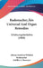 Rademacher's Universal And Organ Remedies: Erfahrungsheillehre (1909) by Johann Gottfried Wilhelm Rademacher, Achilles A. Ramseyer