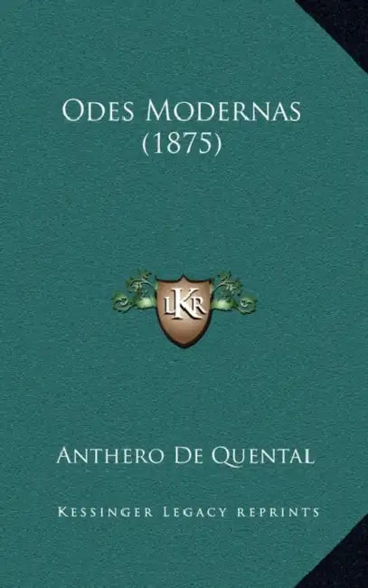 Odes Modernas (1875) by Anthero De Quental