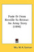 Posie Or From Reveille To Retreat: An Army Story (1896) by M. A. Cochran
