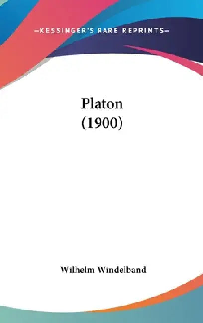 Platon (1900) by Wilhelm Windelband