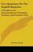 Live Questions On The English Branches: A Handbook For Superintendents, Principals, Teachers, And Students (1879) by Jacob R. Spiegel