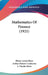 Mathematics Of Finance (1921) by Henry Lewis Rietz, Arthur Robert Crathorne, J. Charles Rietz