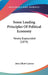 Some Leading Principles Of Political Economy: Newly Expounded (1874) by John Elliott Cairnes