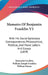 Memoirs Of Benjamin Franklin V2: With His Social Epistolary Correspondence, Philosophical, Political, And Moral Letters And Essays (1859) by Benjamin Franklin, William Temple Franklin, William Duane