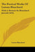 The Poetical Works Of Laman Blanchard: With A Memoir By Blanchard Jerrold (1876) by Laman Blanchard
