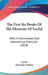The First Six Books Of The Elements Of Euclid: With A Commentary And Geometrical Exercises (1828) by Euclid, Dionysius Lardner