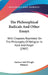 The Philosophical Radicals And Other Essays: With Chapters Reprinted On The Philosophy Of Religion In Kant And Hegel (1907) by Andrew Seth Pringle-Pattison