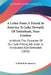 A Letter From A Friend In America To Luke Howard, Of Tottenham, Near London: In Which The Character Of Our Late Friend, Job Scott, Is Vindicated And D by A. Friend in America