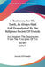 A Testimony For The Truth, As Always Held And Promulgated By The Religious Society Of Friends: And Against The Departures From The Principles Of The S by Society of Friends