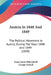Austria In 1848 And 1849: The Political Movement In Austria, During The Years 1848 And 1849 (1850) by Franz Xaver Pillersdorff, George Gaskell
