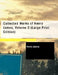 Collected Works of Henry James, Volume 3 (Large Print Edition) by Henry James