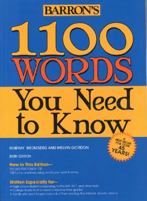 1100 Words You Need To Know 