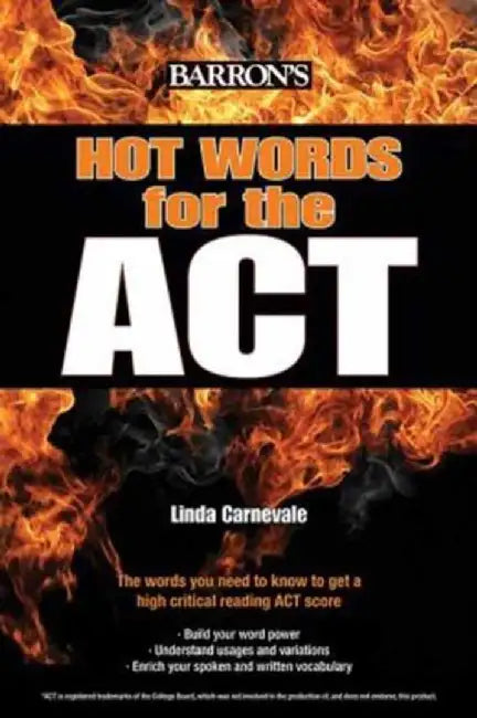 Hot Words For The Act by Linda Carnevale