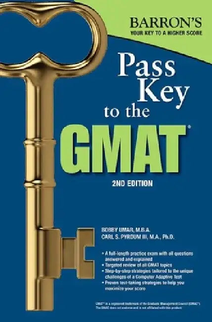 Pass Key to the GMAT by Bobby Umar