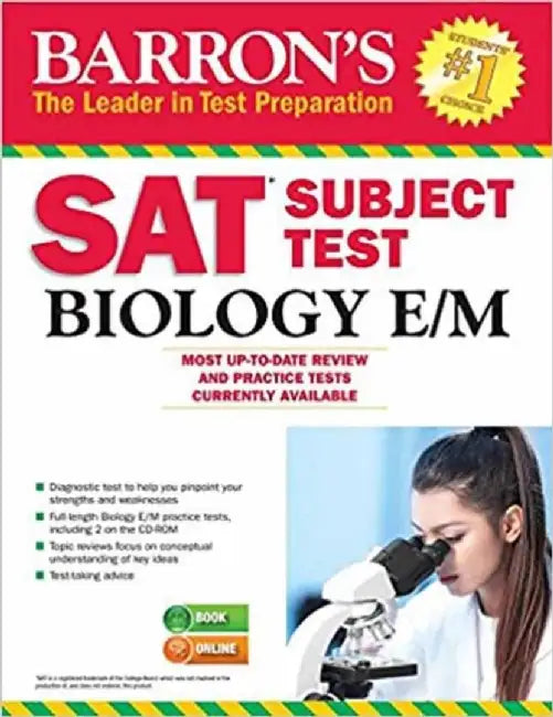 Barron'S Sat Subject Test Biology E M by Deborah T. Goldberg M. S.