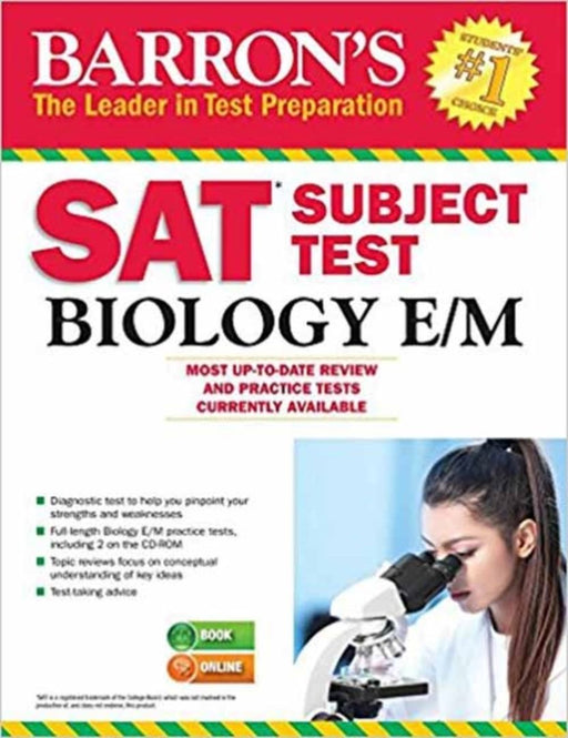 Barron'S Sat Subject Test Biology E M by Deborah T. Goldberg M. S.