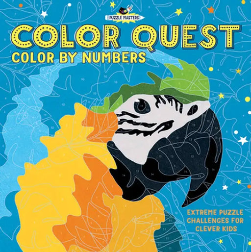 Color Quest: Color by Numbers by Amanda Learmonth