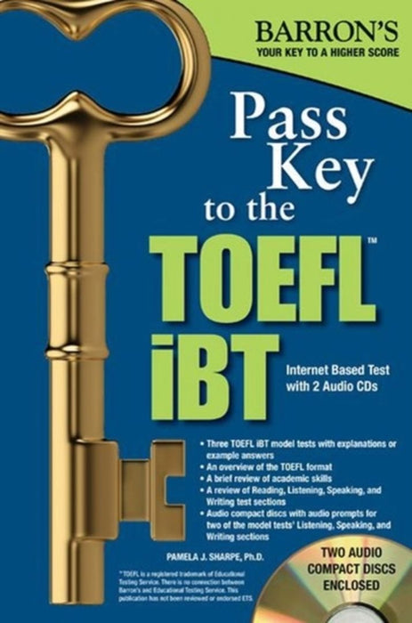 Barron'S Pass Key To The Toefl Ibt by Pamela Sharpe